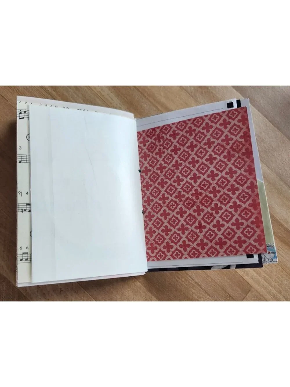 Handmade Junk Journal Booklet 60 pages Peace On Earth